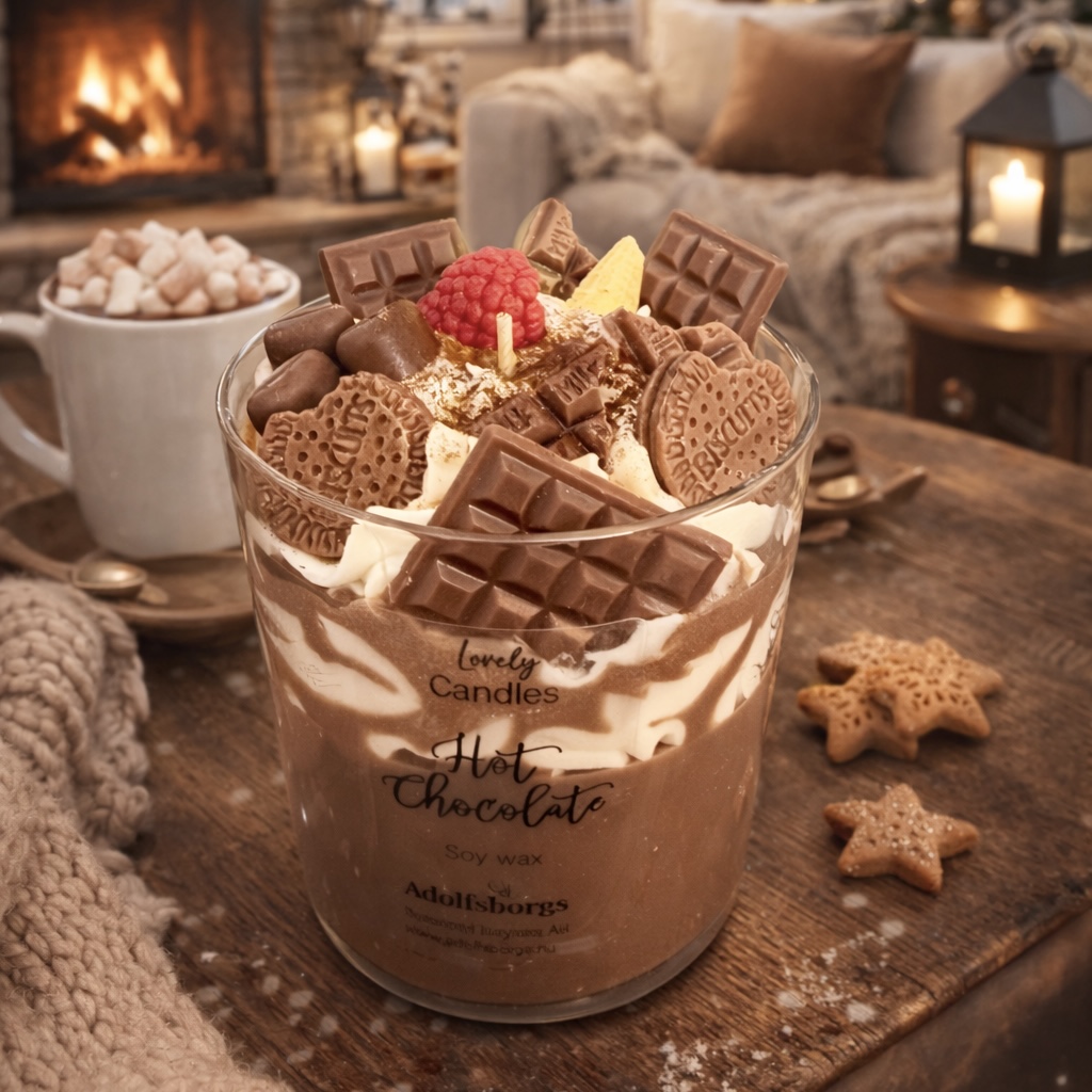 Doftljus i glas – Hot Chocolate